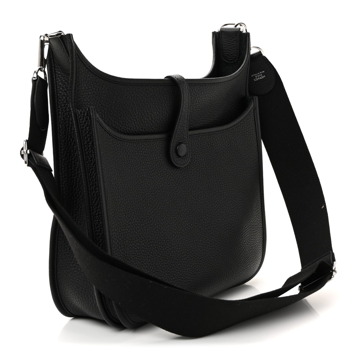 Hermes Taurillon Clemence Evelyne III PM Black 3 of 10
