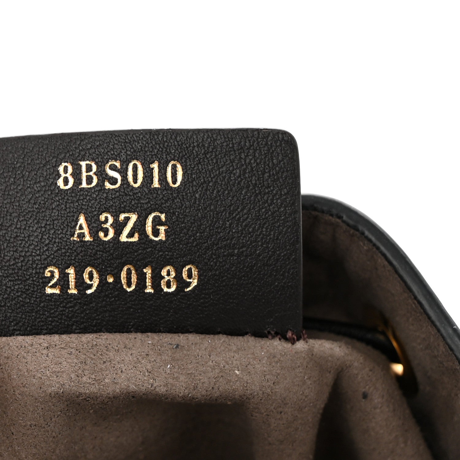Fendi Vitello Liberty F is Fendi FF 1974 Embossed Mini Mon Tresor Bucket Bag Black 8 of 12
