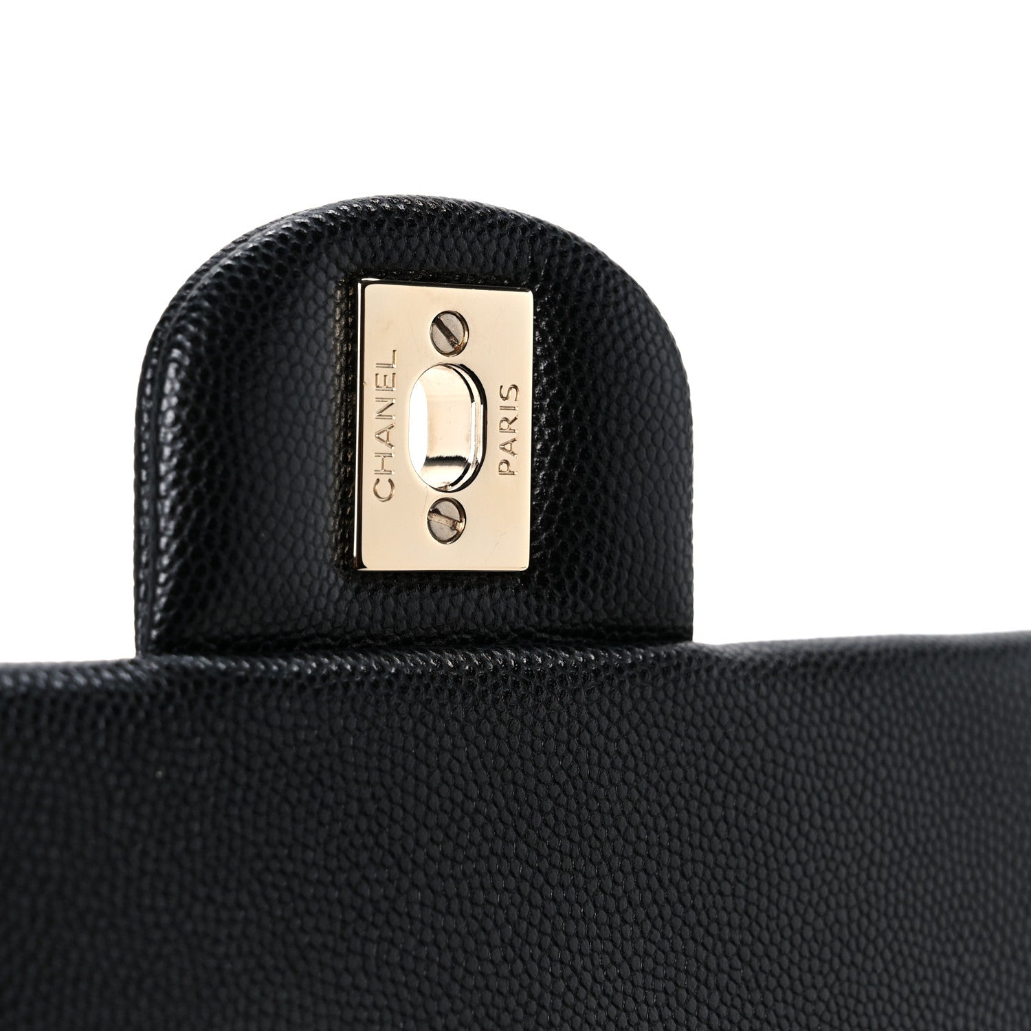 Chanel Caviar Quilted Mini Retro Twist Top Handle Flap Black 7 of 12
