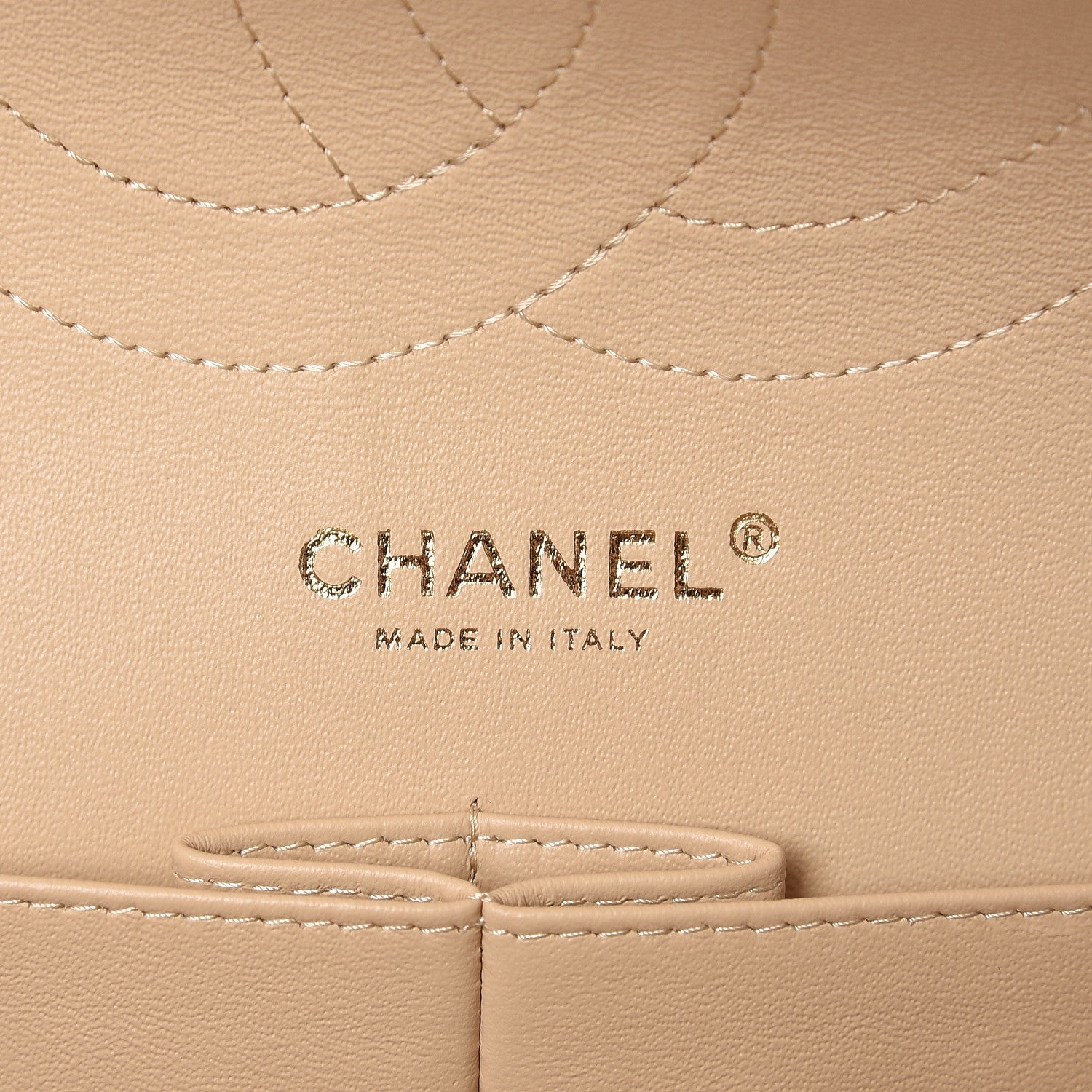 Chanel Caviar Quilted Jumbo Double Flap Beige Clair 7 of 8