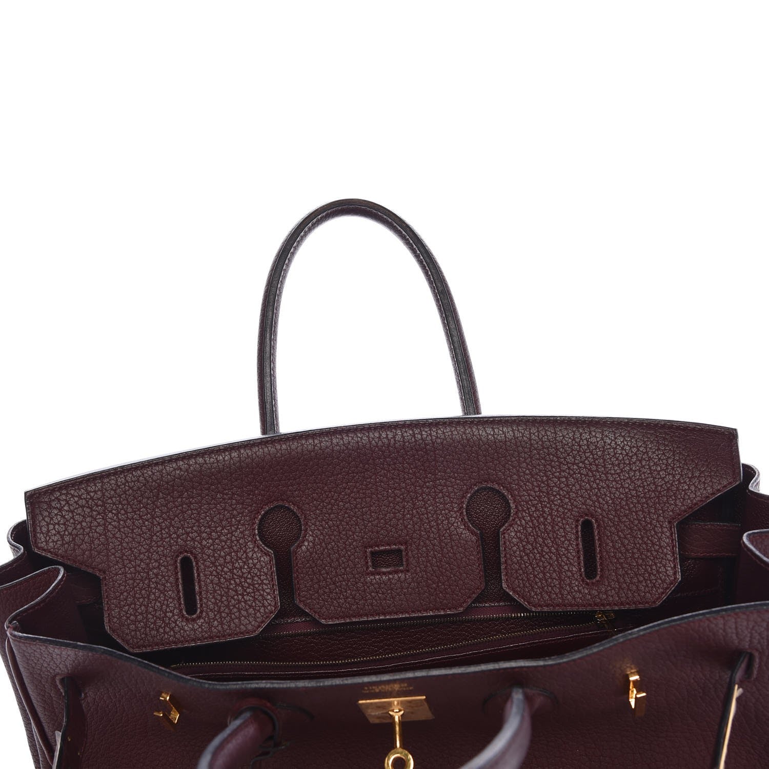 Hermes Fjord Birkin 35 Prune 10 of 41
