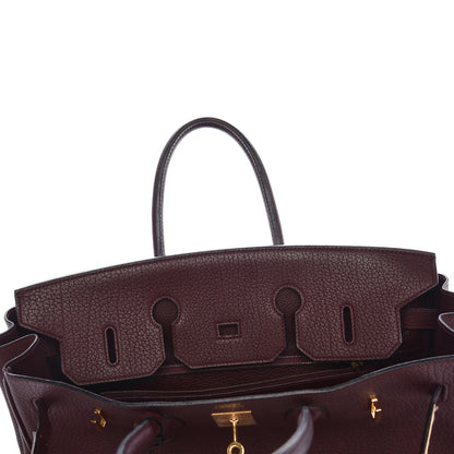 Hermes Fjord Birkin 35 Prune 10 of 41
