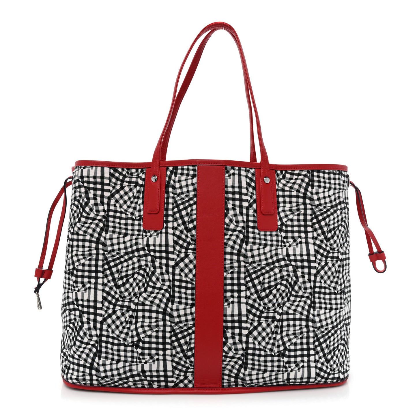 Visetos Large Liz Reversible Shopper Tote Ruby Red