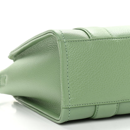 Marc Jacobs Grained Calfskin Small The Tote Bag Aspen Green 10 of 11