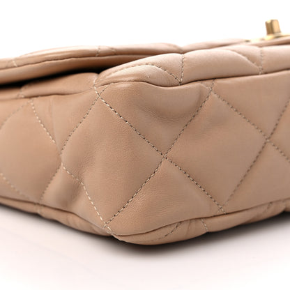 Chanel Lambskin Quilted Large CC Funky Town Flap Beige 8 of 9