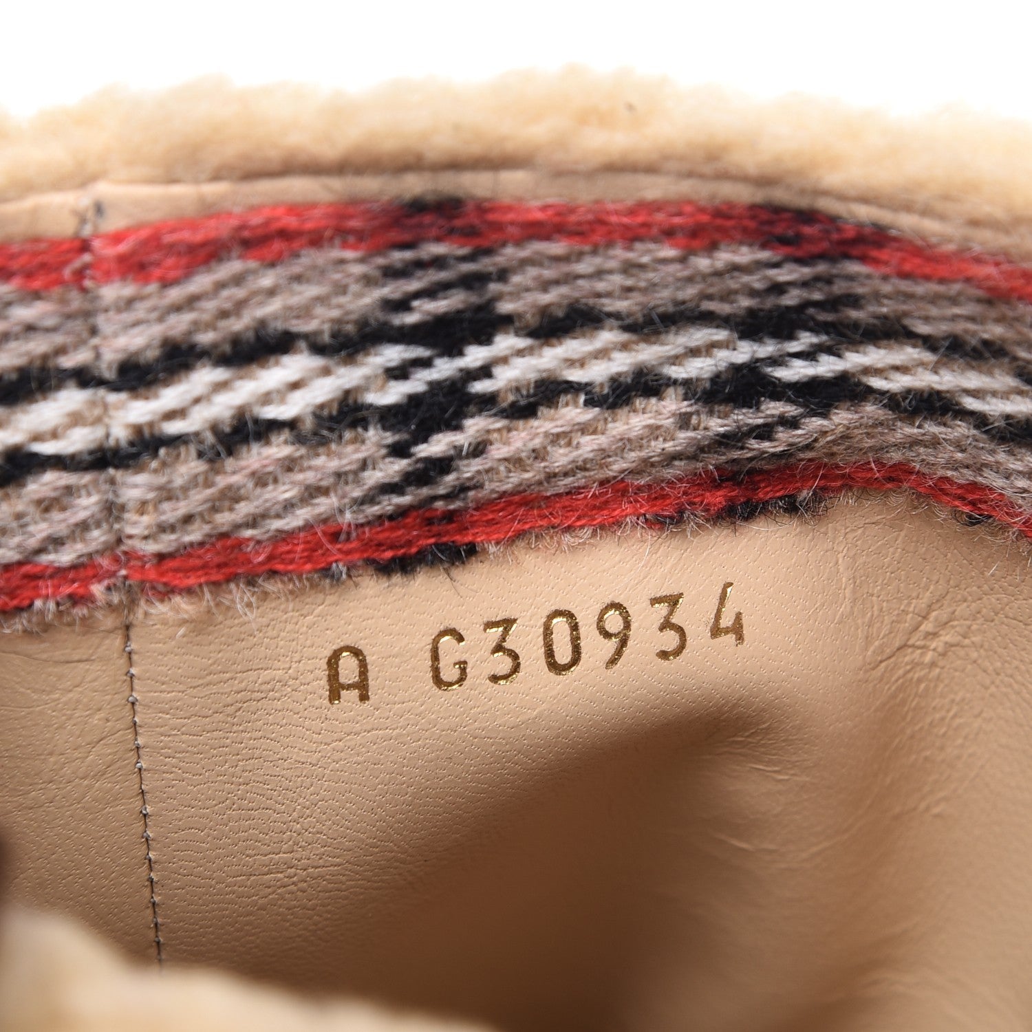 Chanel Shearling Suede Calfskin High Boots 37 Brown Beige 7 of 12