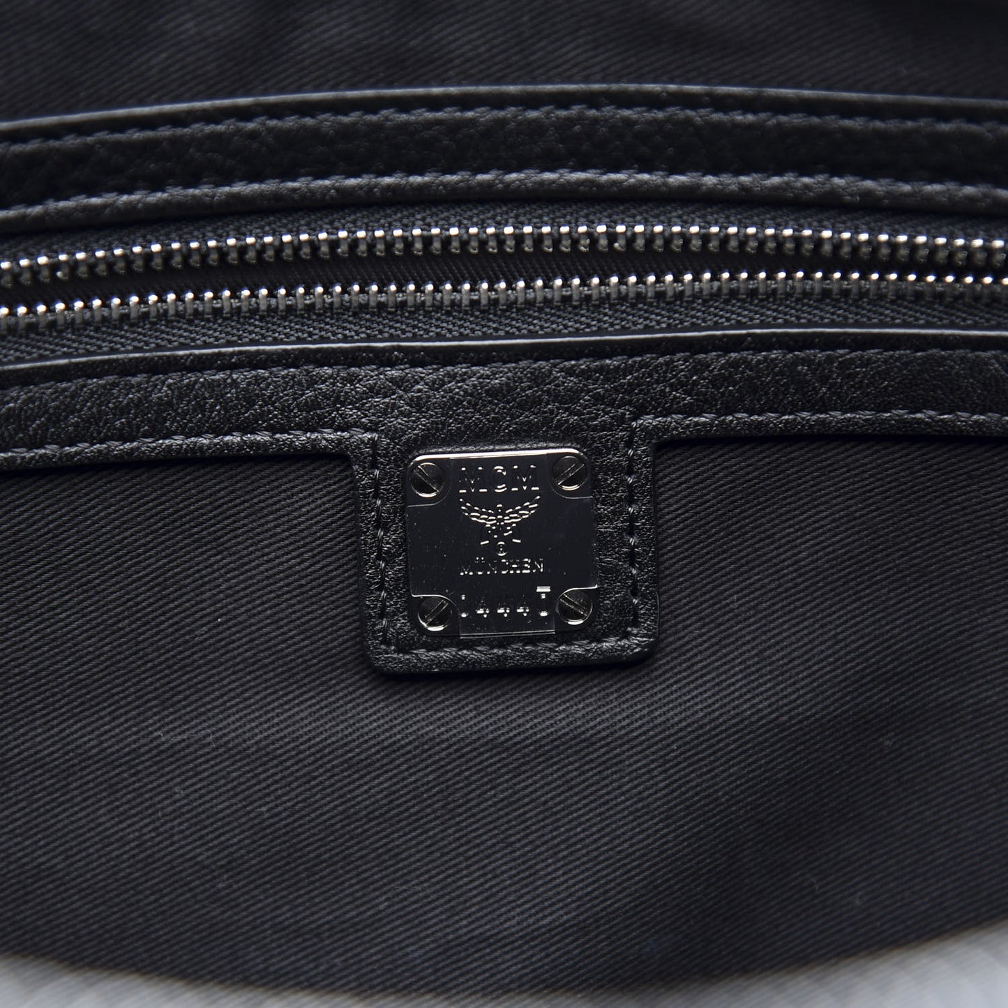 Calfskin Ottomar Monogram Medium Klara Shopper Tote Black