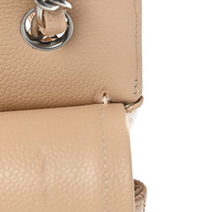 Chanel Caviar Quilted Jumbo Double Flap Beige Clair 19 of 21