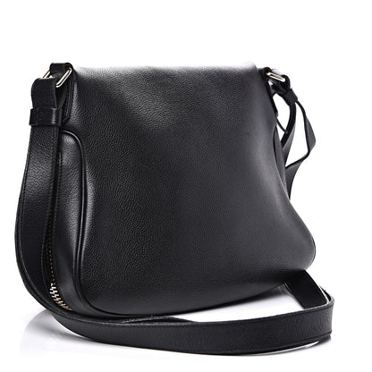 Tom Ford Grained Calfskin Medium Jennifer Crossbody Bag Black 2 of 17
