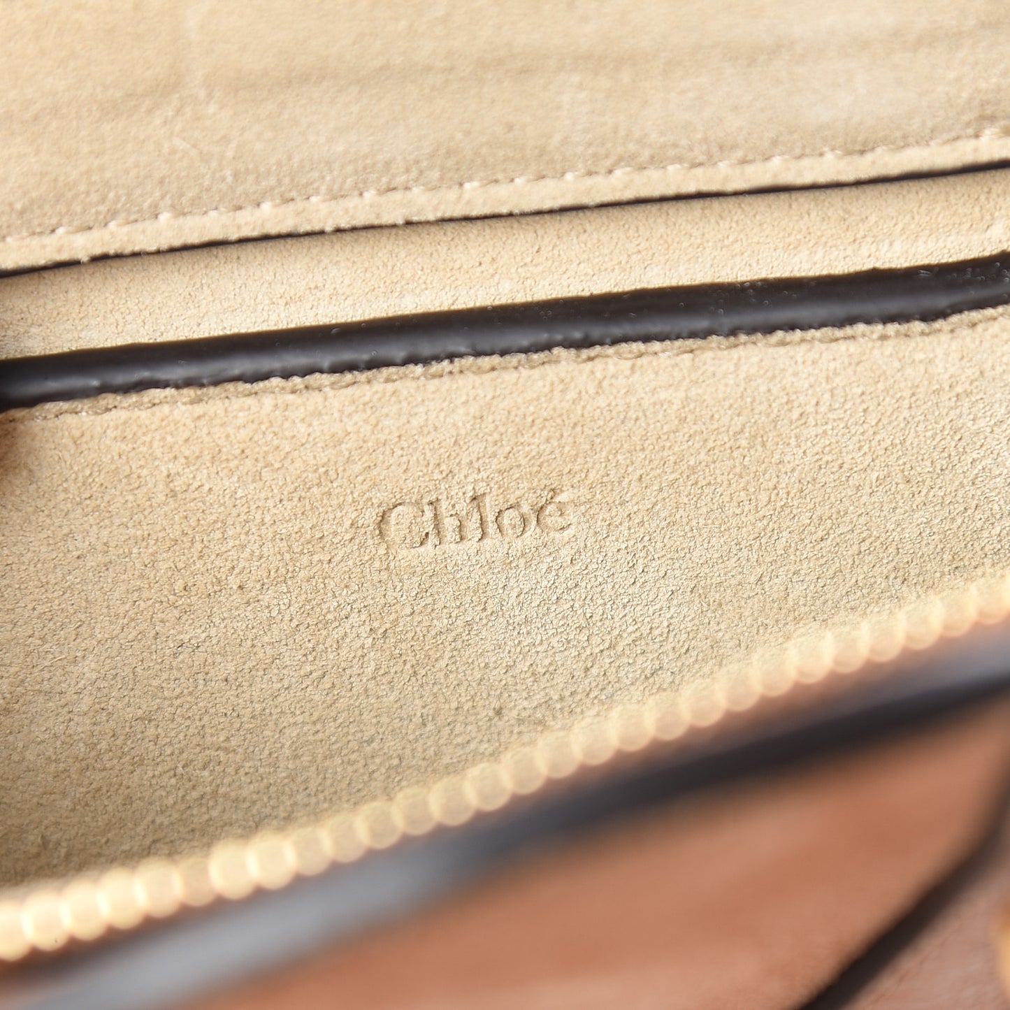 Goatskin Suede Mini Pixie Bag Nougat