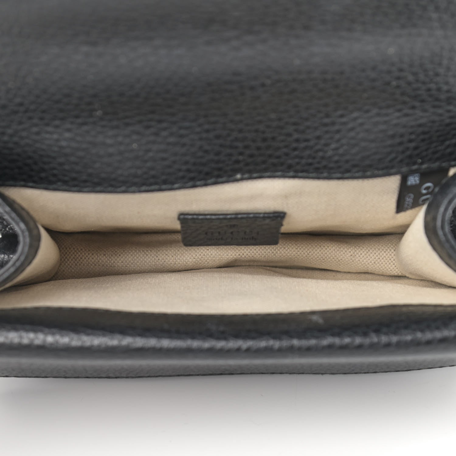 Gucci Calfskin Mini Dionysus Shoulder Bag Black 5 of 11