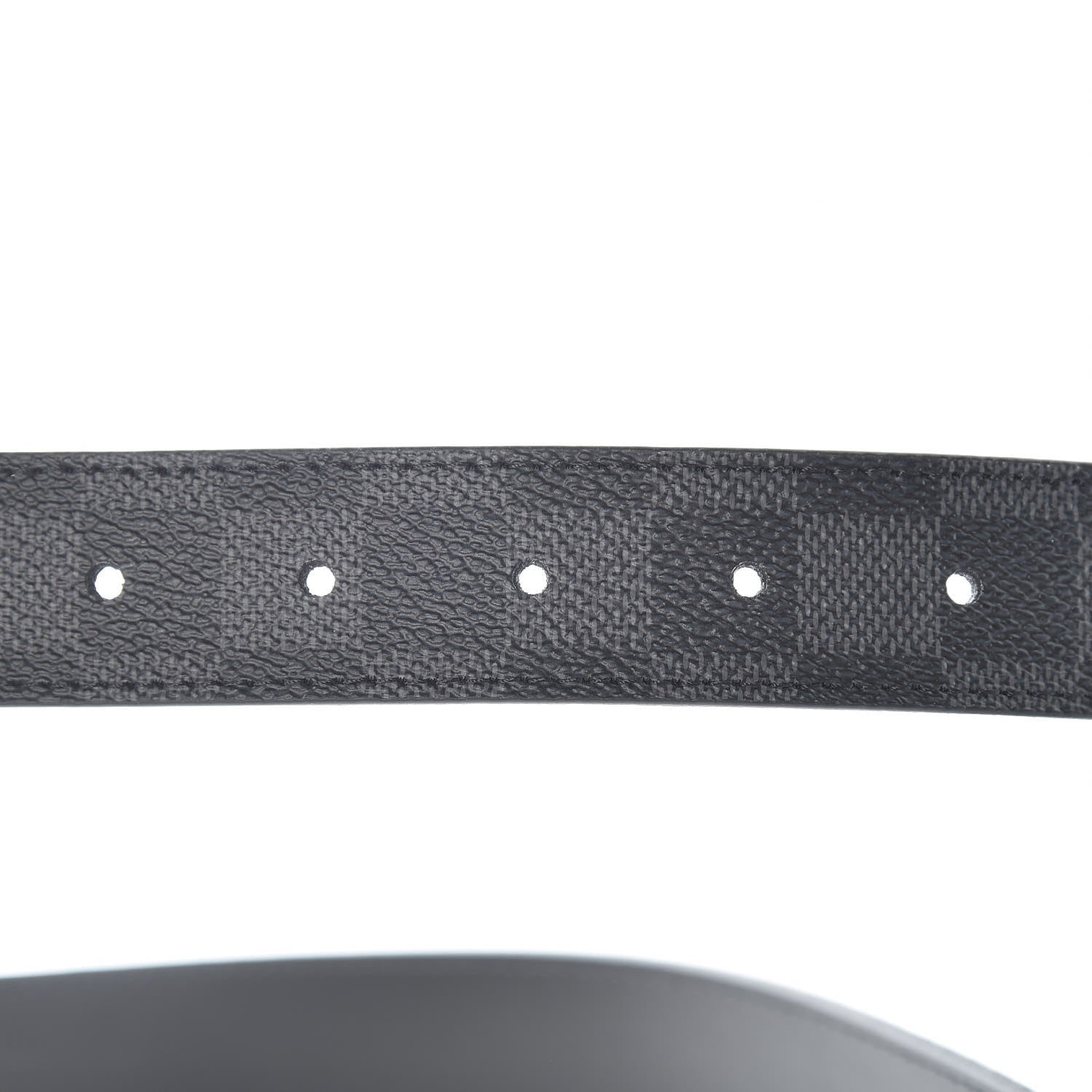 Louis Vuitton Damier Graphite 30mm Neogram LV Belt 95 38 6 of 9