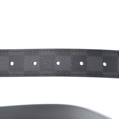 Louis Vuitton Damier Graphite 30mm Neogram LV Belt 95 38 6 of 9