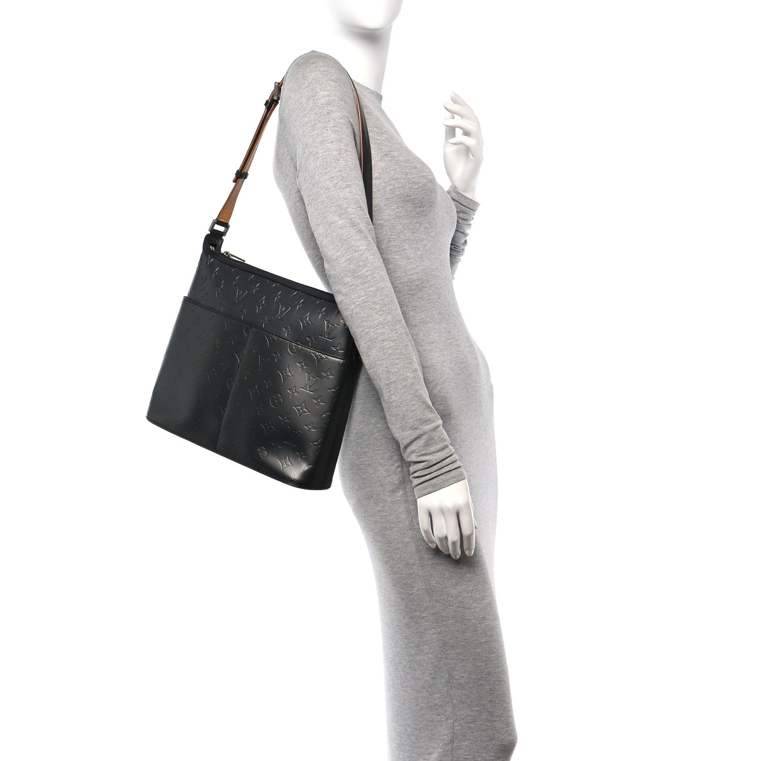 Louis Vuitton Mat Monogram Sutter Tote Black 2 of 11