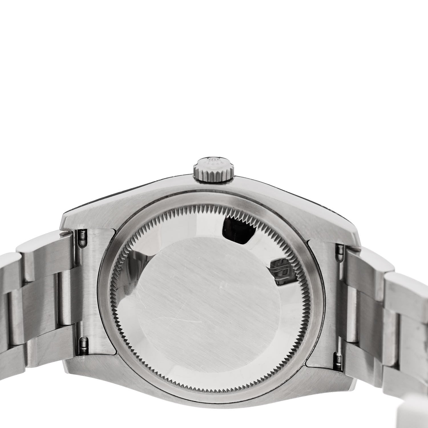 Rolex Stainless Steel 36mm Oyster Perpetual Datejust Watch Pink Flowers 116200 4 of 5