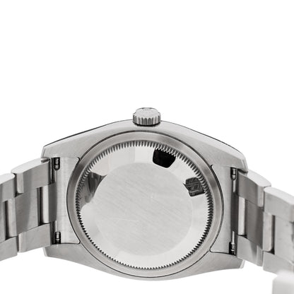 Rolex Stainless Steel 36mm Oyster Perpetual Datejust Watch Pink Flowers 116200 4 of 5