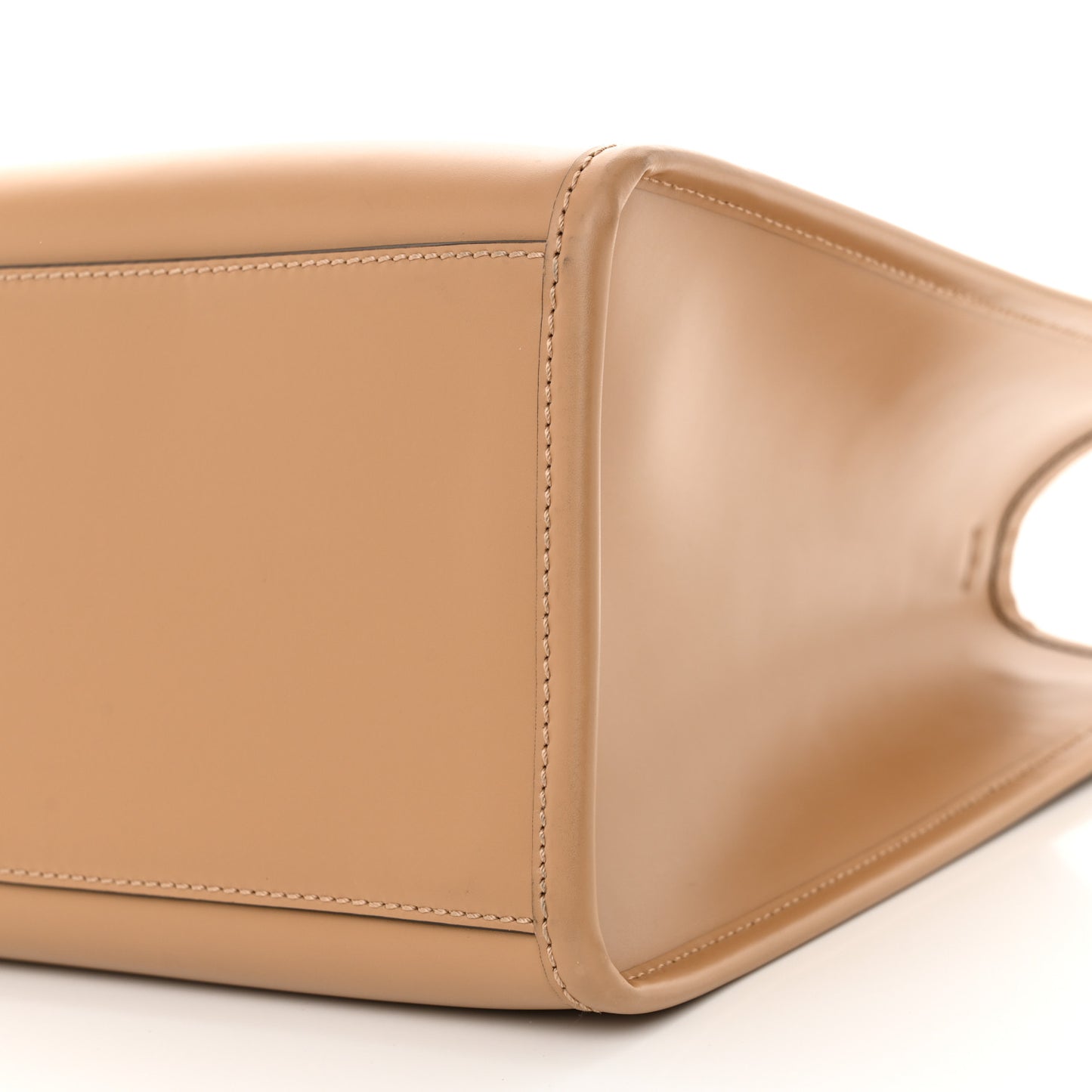 Vitello King Plexiglass Elaphe Python Print Logo Medium Fendi Sunshine Shopper Tote Miele Scuro Makeup