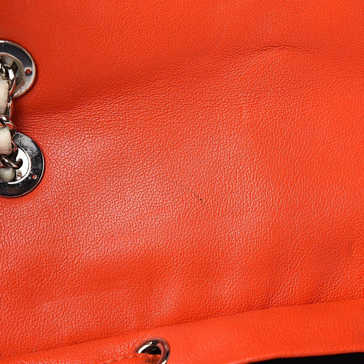 Chanel Lambskin Quilted Small Cuba Urban Spirit Backpack Orange 8 of 14