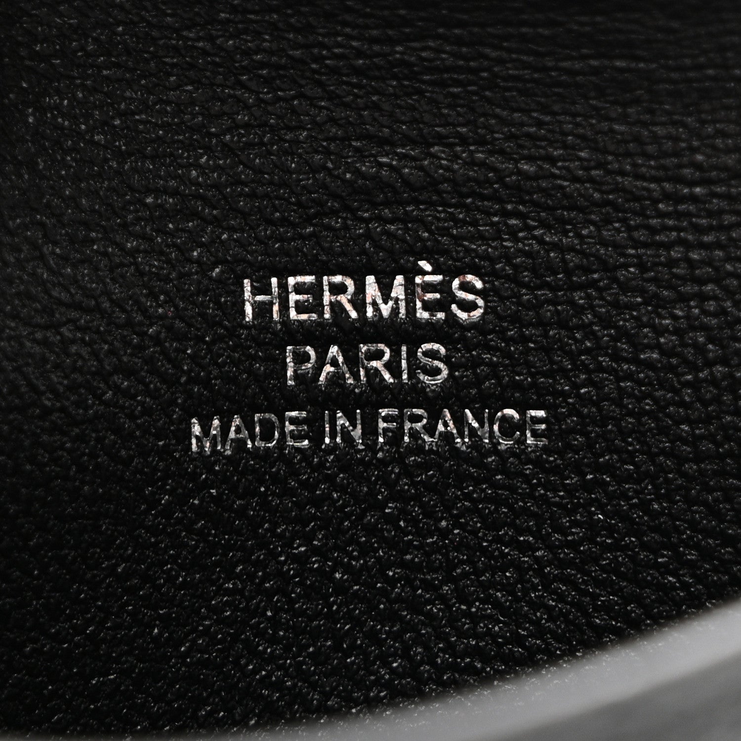 Hermes Chevre Chamkila Iliade Card Holder Black 7 of 9