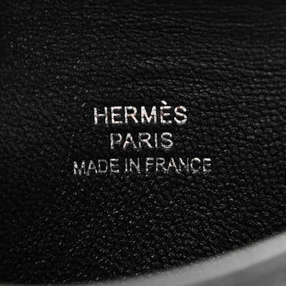 Hermes Chevre Chamkila Iliade Card Holder Black 7 of 9