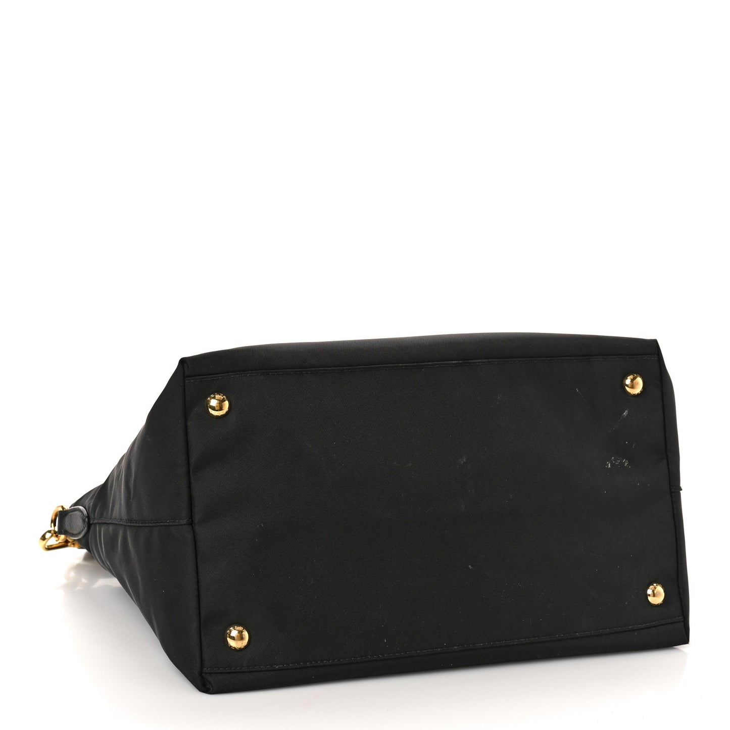 Tessuto Nylon Saffiano Tote Black