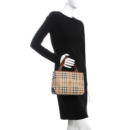 Burberry Haymarket Check Small Tote 2 of 10