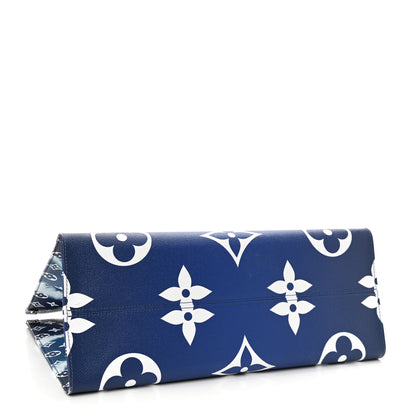Louis Vuitton Monogram Escale Onthego GM Blue 4 of 11