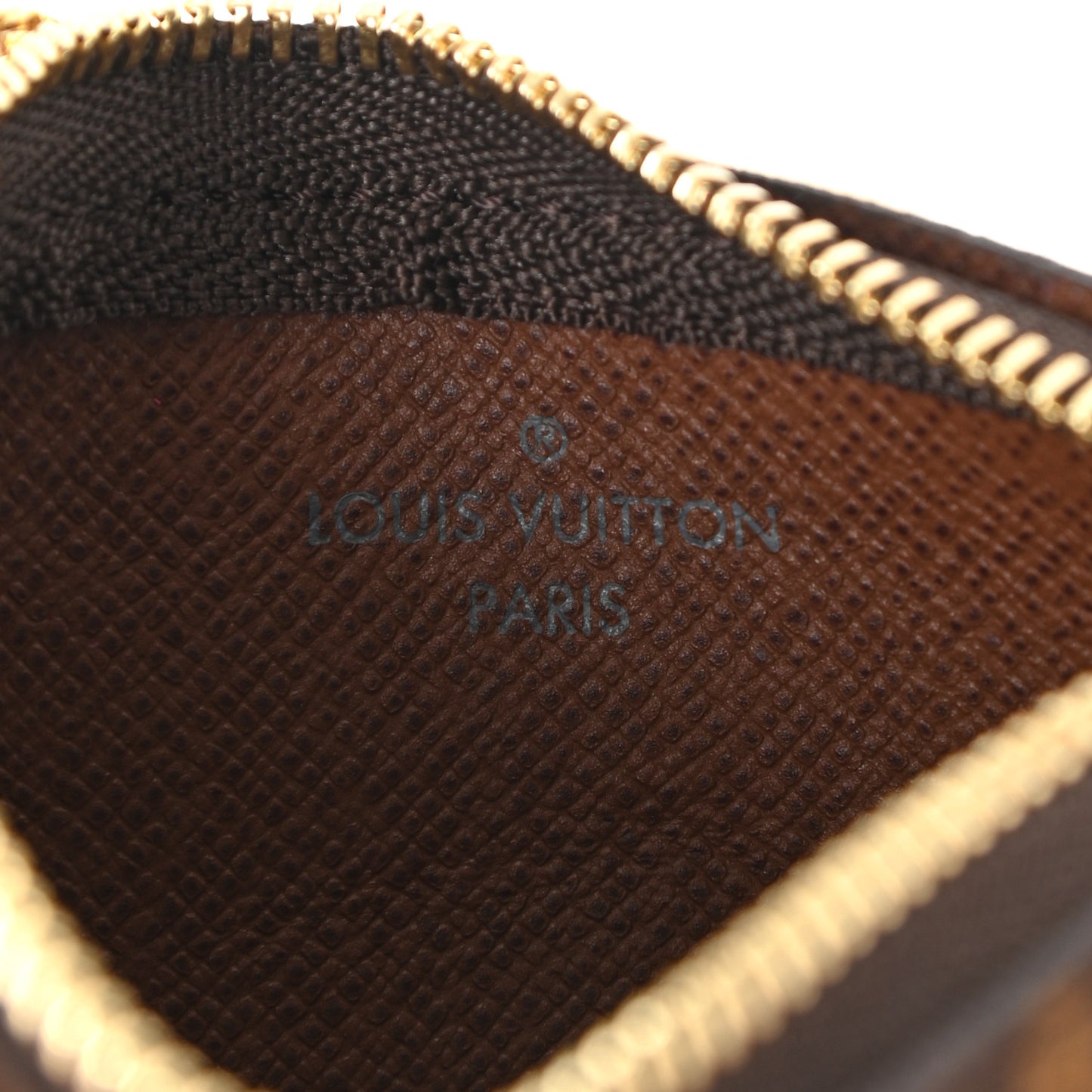 Monogram Key Pouch
