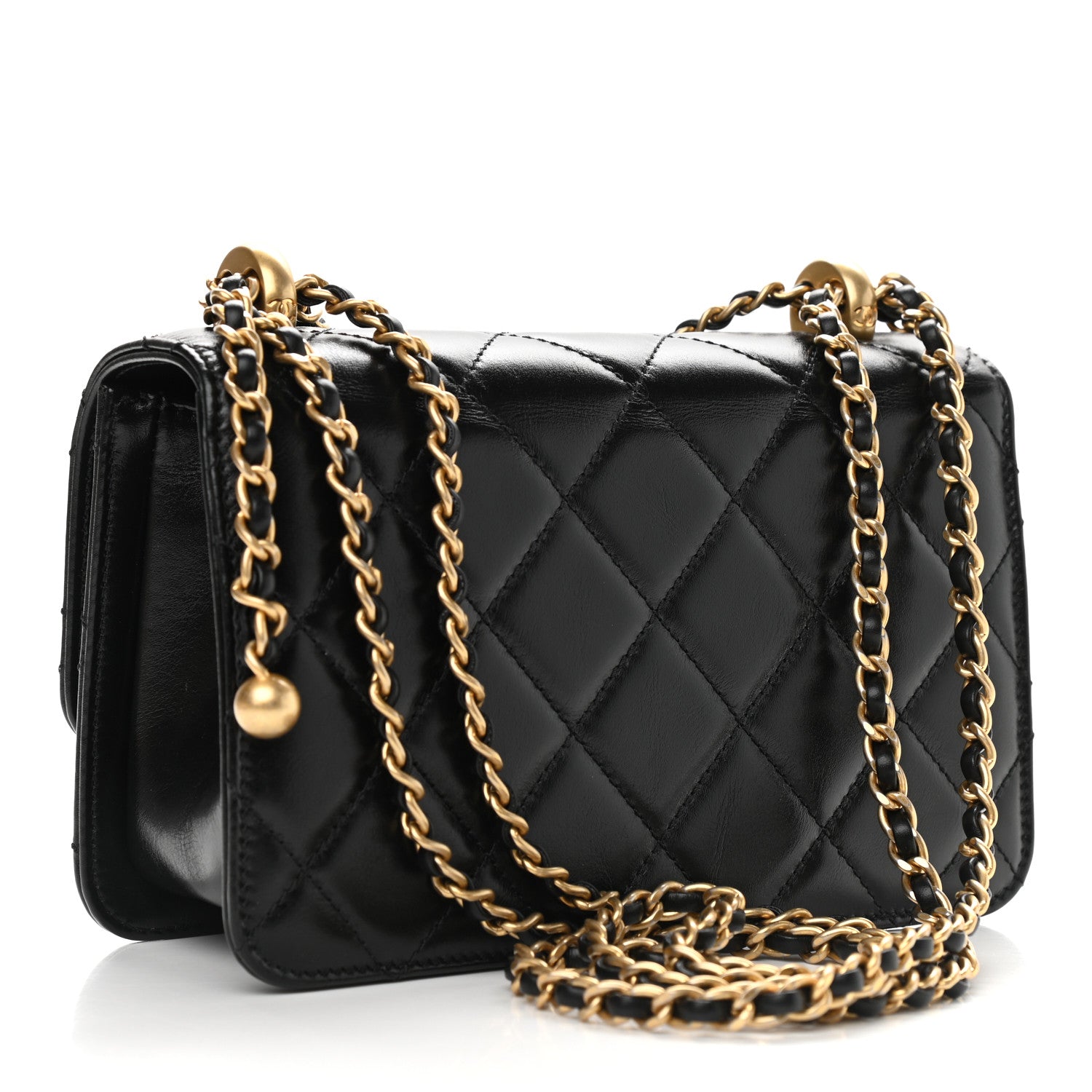 Chanel Calfskin Quilted Mini Perfect Fit Flap Black 3 of 9
