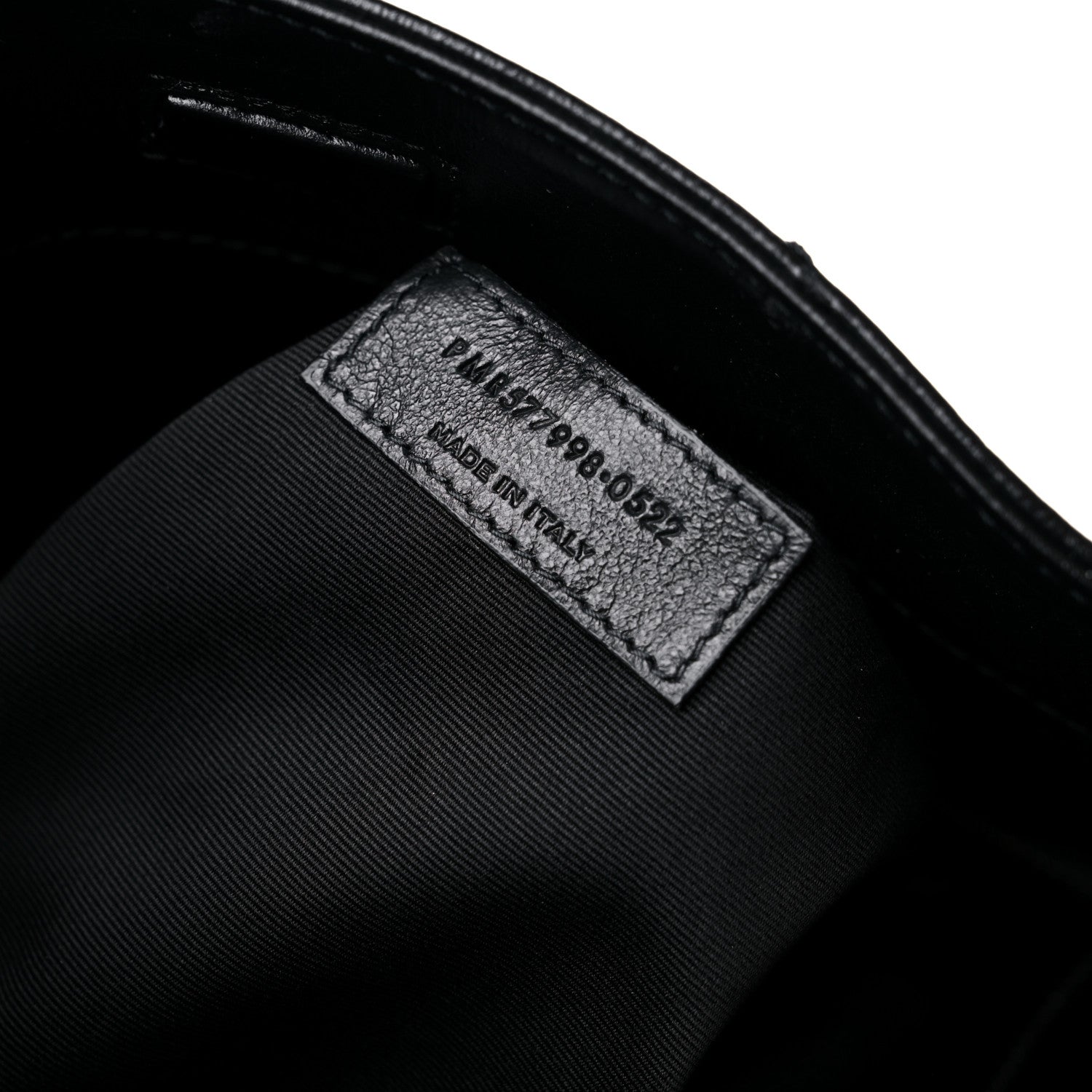 Saint Laurent Crinkled Calfskin Matelasse Monogram Large Niki Shopper Tote Black 7 of 10