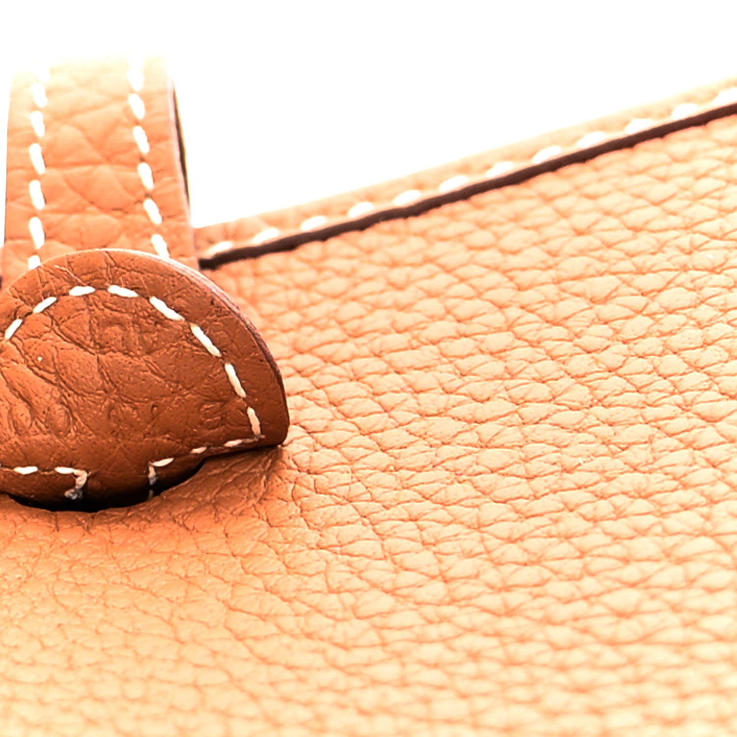 Hermes Taurillon Clemence Evelyne TPM Gold 7 of 11