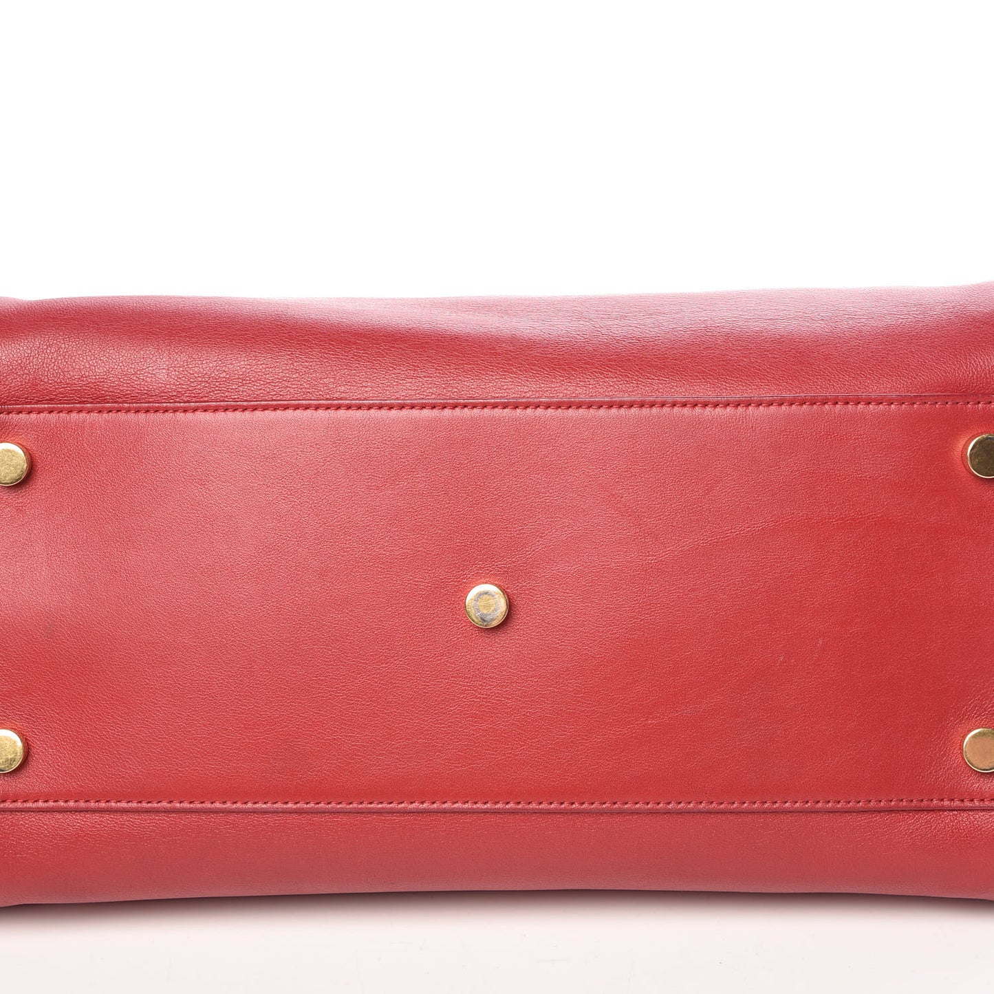 Calfskin Small Sac De Jour Lipstick Red
