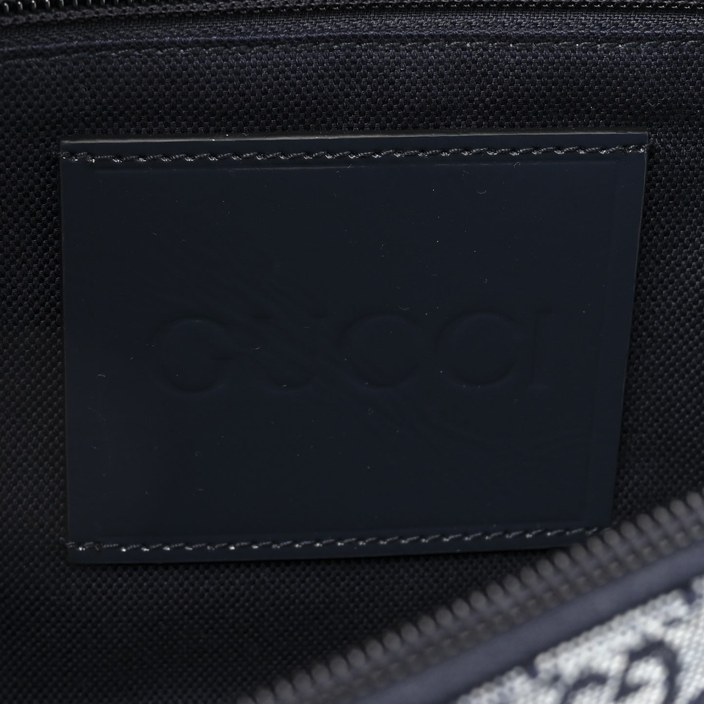 Denim GG Monogram Camouflage Belt Bag Blue