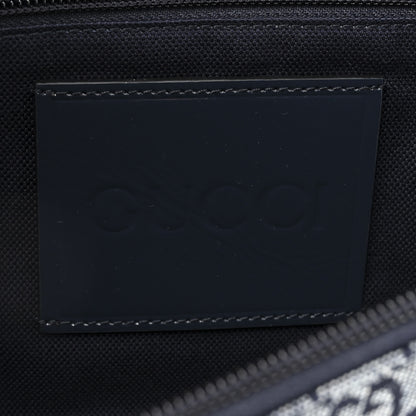 Gucci Denim GG Monogram Camouflage Belt Bag Blue 6 of 10
