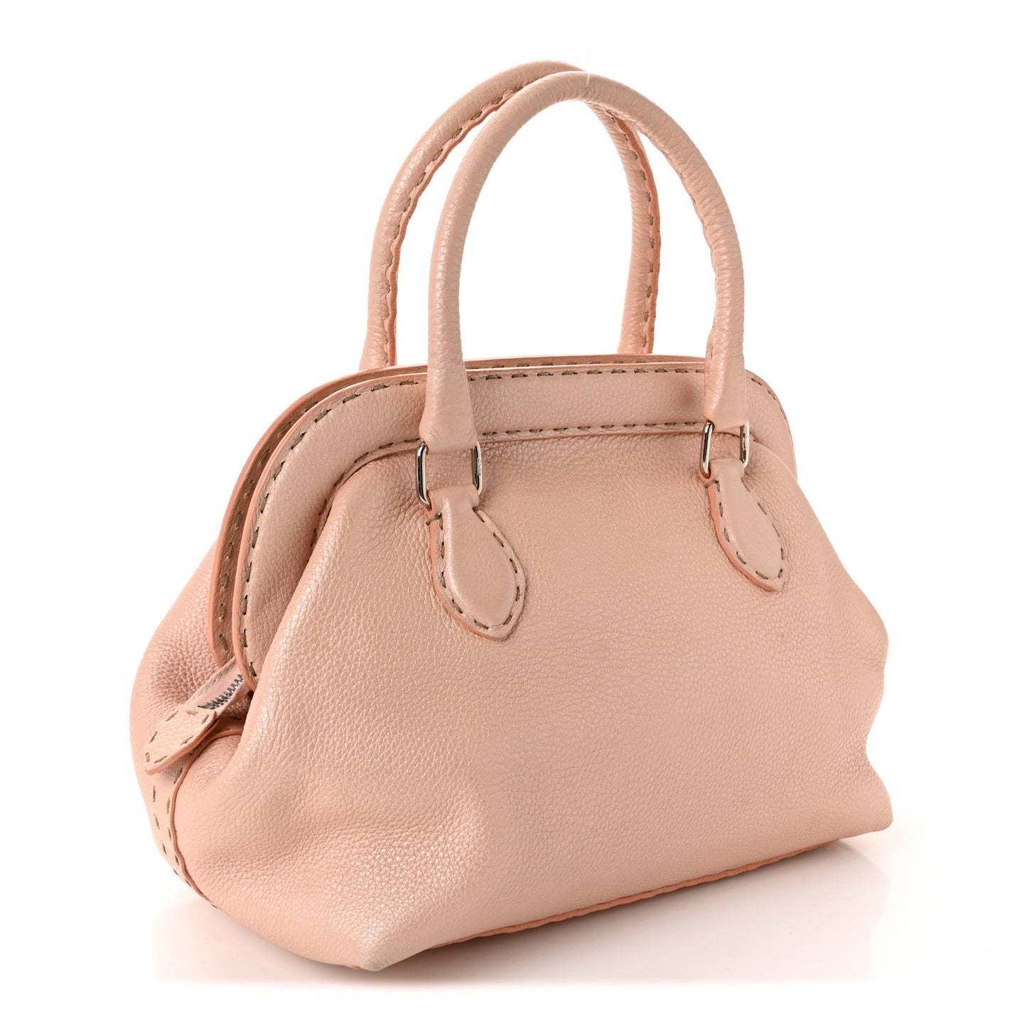 Cuoio Romano Selleria Adele 1328 Bag Bois de Rose