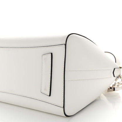 Givenchy Calfskin Signature Logo Small Antigona White 10 of 13