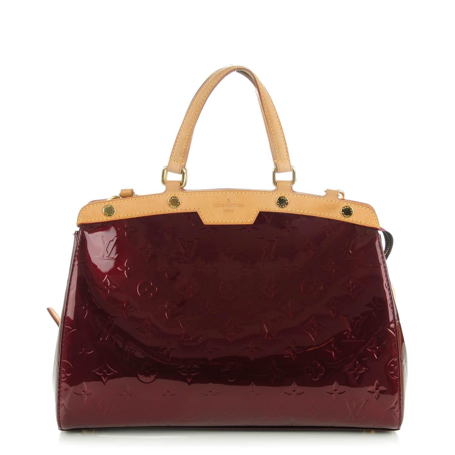 Louis Vuitton Vernis Brea MM Rouge Fauviste 1 of 7