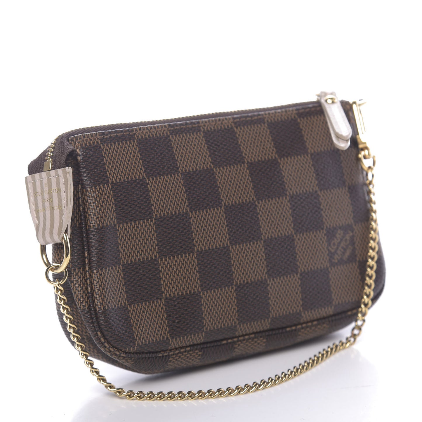 Damier Ebene Trunks and Locks Mini Pochette Accessories