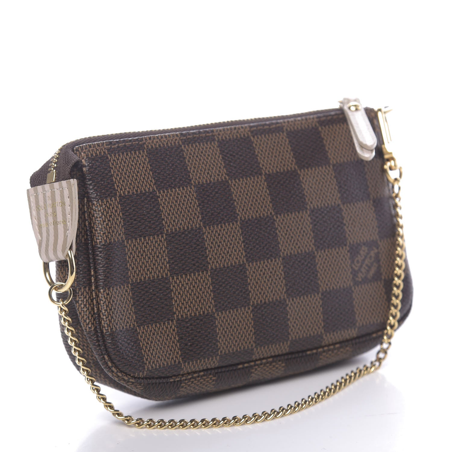 Louis Vuitton Damier Ebene Trunks and Locks Mini Pochette Accessories 3 of 7