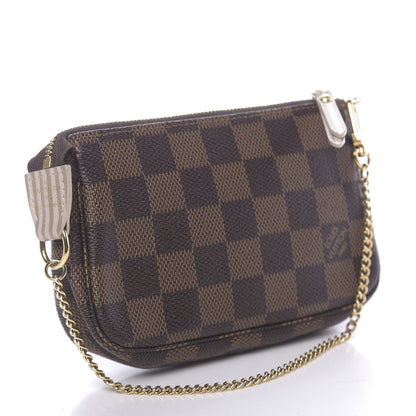 Louis Vuitton Damier Ebene Trunks and Locks Mini Pochette Accessories 3 of 7