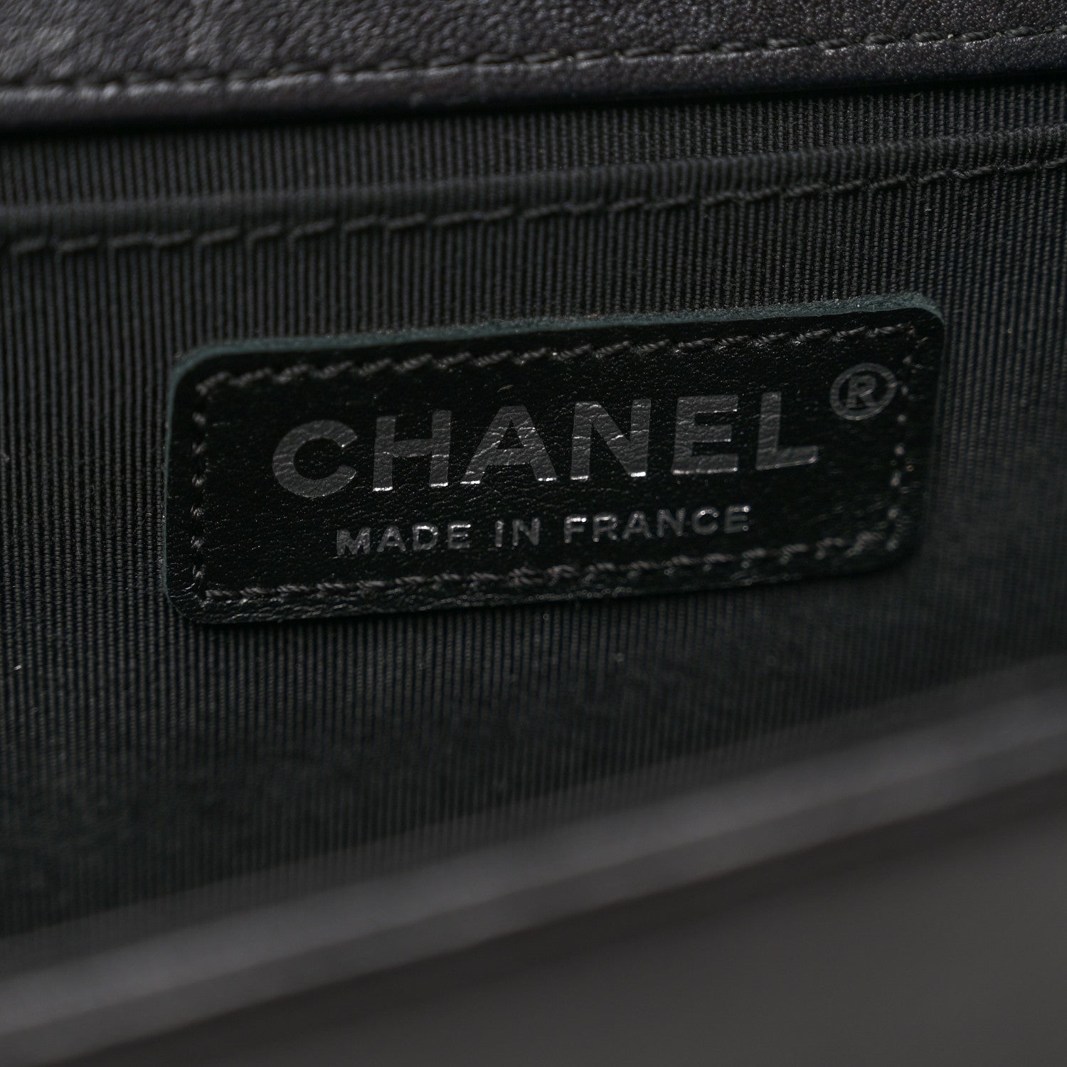 Chanel Iridescent Calfskin Quilted Strass Medium Paris Dallas Boy Flap Navy 6 of 11