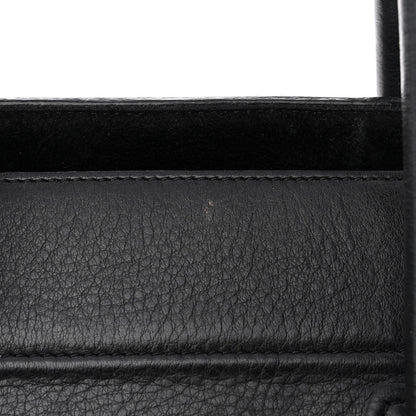 Celine Supple Calfskin Medium Phantom Luggage Black 18 of 19