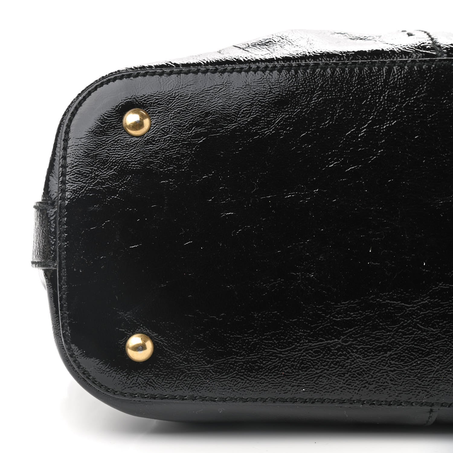 Saint Laurent Patent Oversized Muse Black 8 of 10