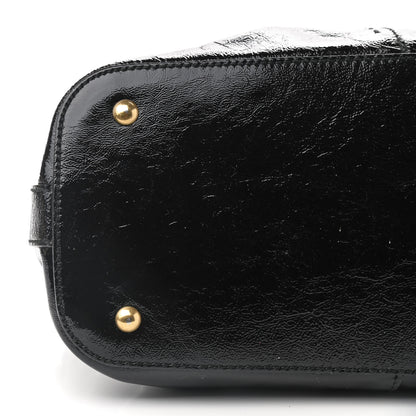 Saint Laurent Patent Oversized Muse Black 8 of 10