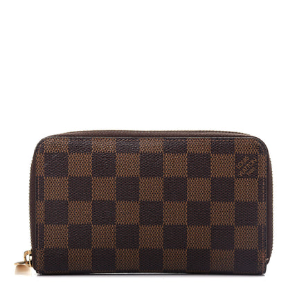 Louis Vuitton Damier Ebene Zippy Compact Wallet 1 of 8