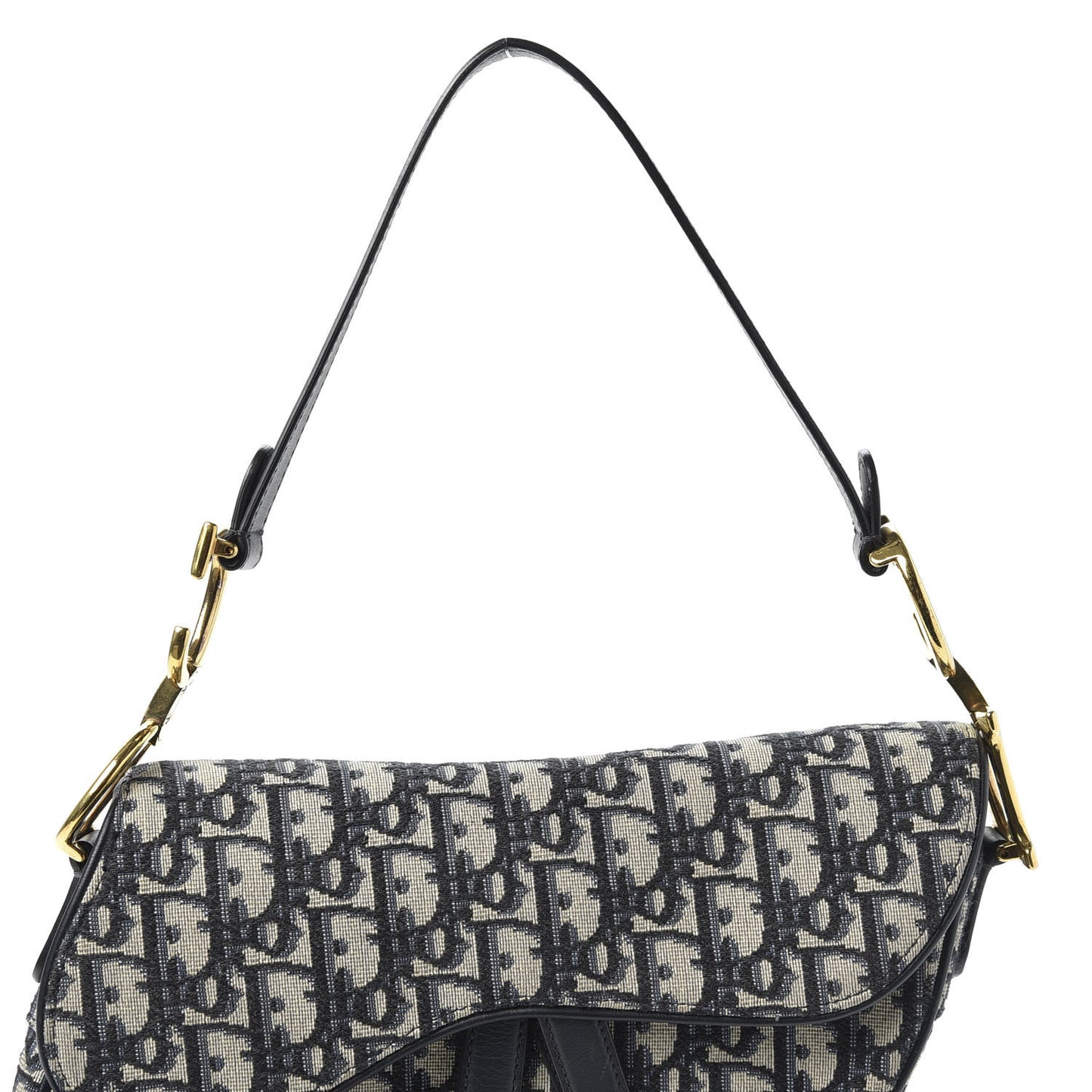 Oblique Saddle Bag Blue