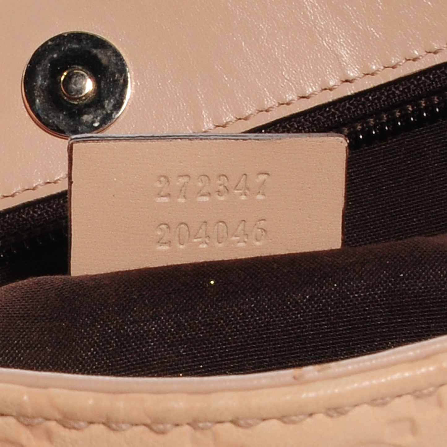 Guccissima Flat Vertical Tote Beige