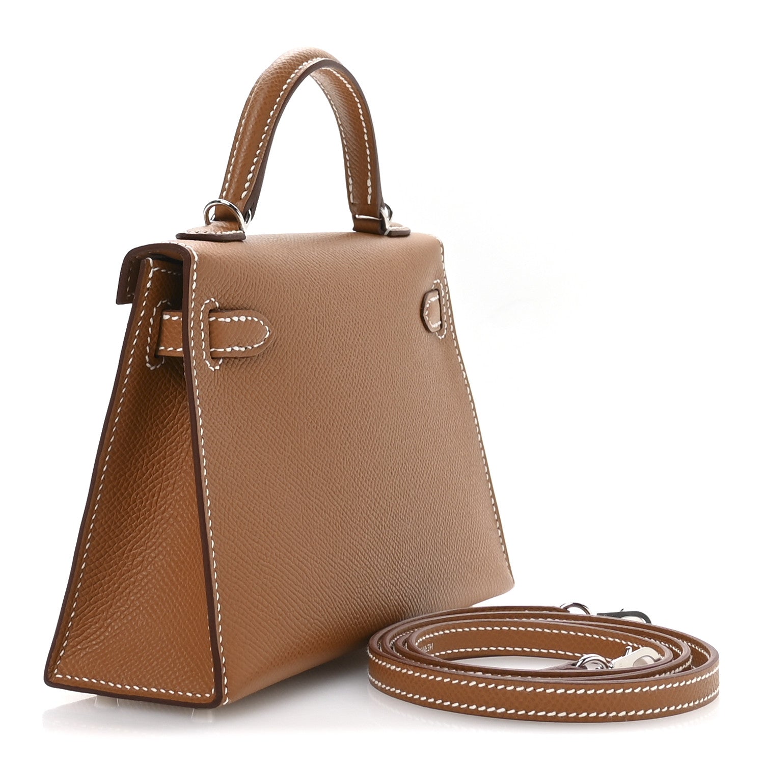 Hermes Epsom Mini Kelly Sellier 20 Gold 3 of 11