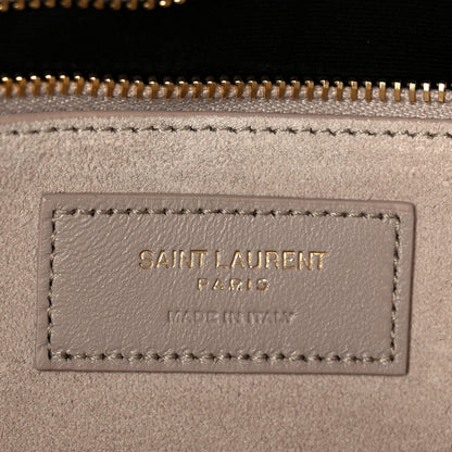 Saint Laurent Smooth Calfskin Le 5 A 7 Hobo Crema Soft 6 of 10