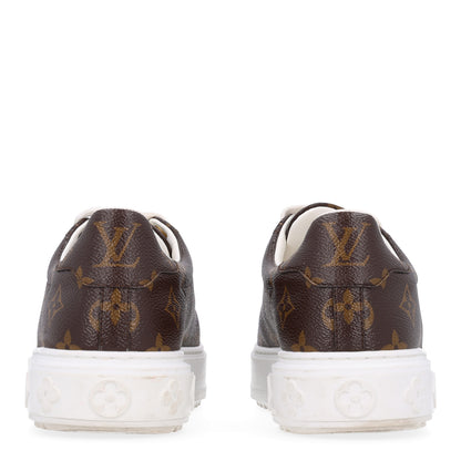 Louis Vuitton Monogram Time Out Sneakers 38.5 6 of 10